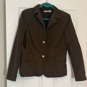 Jil Sander Women's Olive Green Blazer